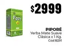 Diarco Pipore - yerba mate suave clásica x 1 kg. cód:18291 oferta