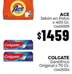 Diarco Ace - jabón en polvo x 400 gr. cód:50559 oferta