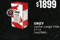 Diarco Okey - leche larga vida x 1 lt oferta