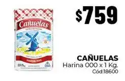 Diarco Cañuelas - harina 000 x 1 kg. cód:18600 oferta
