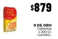 Diarco 9 de oro - galletitas c uevo00f3d:32502 oferta