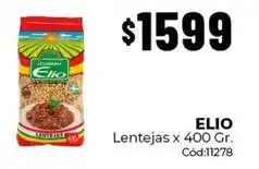 Diarco Elio - lentejas x 400 gr. cód:11278 oferta