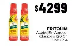 Diarco Fritolim - aceite en aerosol cl uevo sico x 120 gr. c uevo d:30334 oferta