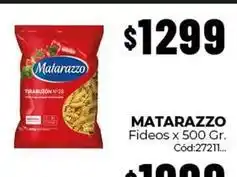 Diarco Matarazzo - fideos tirabuzon n 28 oferta