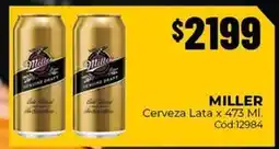 Diarco Miller - cerveza lata x 473 ml. cód:12984 oferta