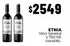 Diarco Etnia - vino varietal x 750 ml. cód:45361 oferta