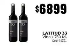 Diarco Latitud 33 - vino x 750 ml oferta