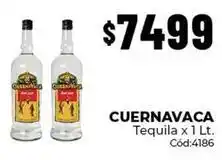 Diarco Cuernavaca - tequila x 1 lt. cód:4186 oferta