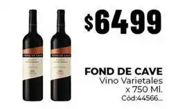 Diarco Fond de cave - vino varietales x 750 ml. cód:44566 oferta