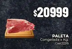 Diarco Paleta congelada x kg. cód:22215 oferta