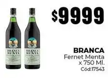 Diarco Branca - fernet menta x 750 ml. cód:17543 oferta