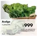 Disco Acelga oferta