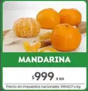 Jumbo Mandarina oferta