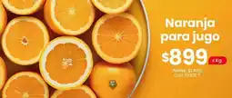 Coto Naranja para jugo oferta