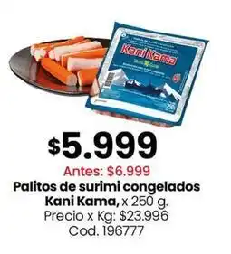 Coto Kani kama - palitos de surimi congelados, cod. 196777 oferta