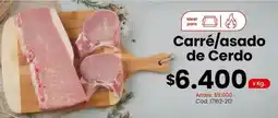 Coto Ideal - carré/asado de cerdo oferta