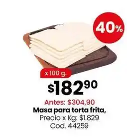 Coto Masa para torta frita oferta