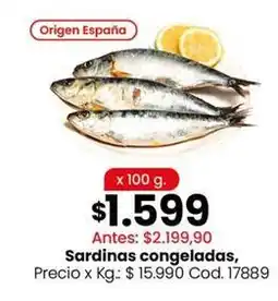 Coto Origen - sardinas congeladas oferta