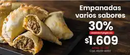 Coto Empanadas varios sabores oferta