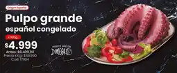 Coto Origen - pulpo grande español congelado oferta