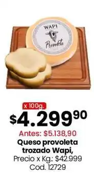 Coto Queso provoleta trozado oferta
