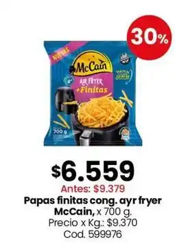 Coto Papas finitas cong. ayr fryer oferta