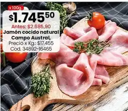 Coto Campo austral - jamón cocido natural oferta