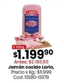 Coto Lario - jamón cocido oferta