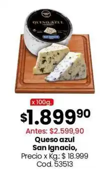 Coto San ignacio - queso azul oferta