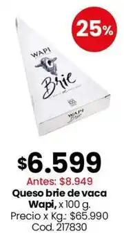Coto Queso brie de vaca oferta