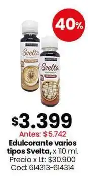 Coto Edulcorante varios tipos oferta