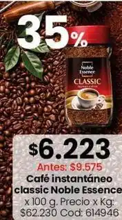 Coto Noble - café instantáneo classic oferta