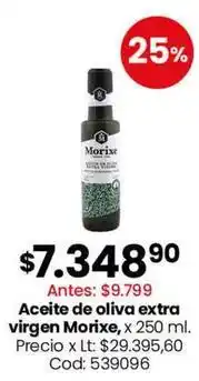 Coto Morixe - aceite de oliva extra virgen oferta