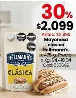 Coto Hellmann's - mayonesa clásica oferta