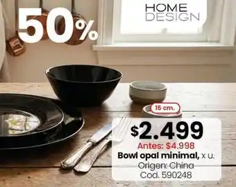 Origen - bowl opal minimal