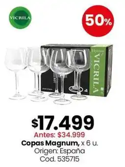 Coto Magnum - copas , x 6 u oferta