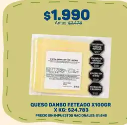 Makro Queso danbo feteado oferta