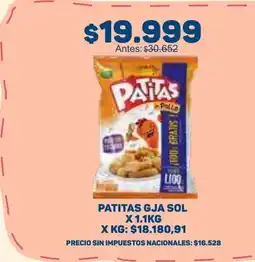 Makro Patitas patitas gja sol oferta