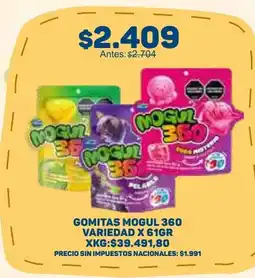 Makro Mogul gomitas 360 oferta