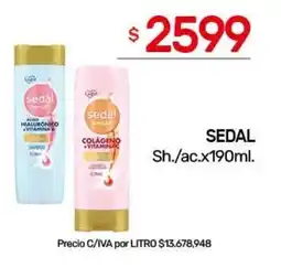 Nini Mayorista Sedal shampoo oferta