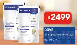 Nini Mayorista Dove shampoo/acondicionador oferta