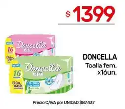 Nini Mayorista Doncella toalla fem. oferta