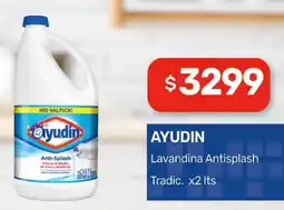 Nini Mayorista Ayudin lavandina antisplash oferta