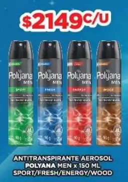 Nini Mayorista Polyana men antitranspirante aerosol oferta