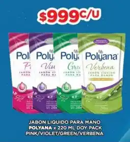 Nini Mayorista Polyana jabon liquido para mano oferta