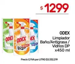 Nini Mayorista Odex limpiador baño/antigrasa/vidrios dp oferta