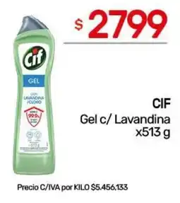 Nini Mayorista Cif gel c/ lavandina oferta