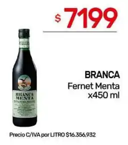 Nini Mayorista Branca fernet menta oferta