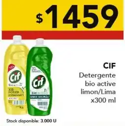 Nini Mayorista Cif detergente bio active limon/lima oferta