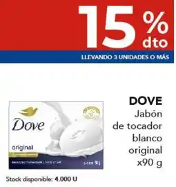 Nini Mayorista Dove jabón de tocador blanco original oferta